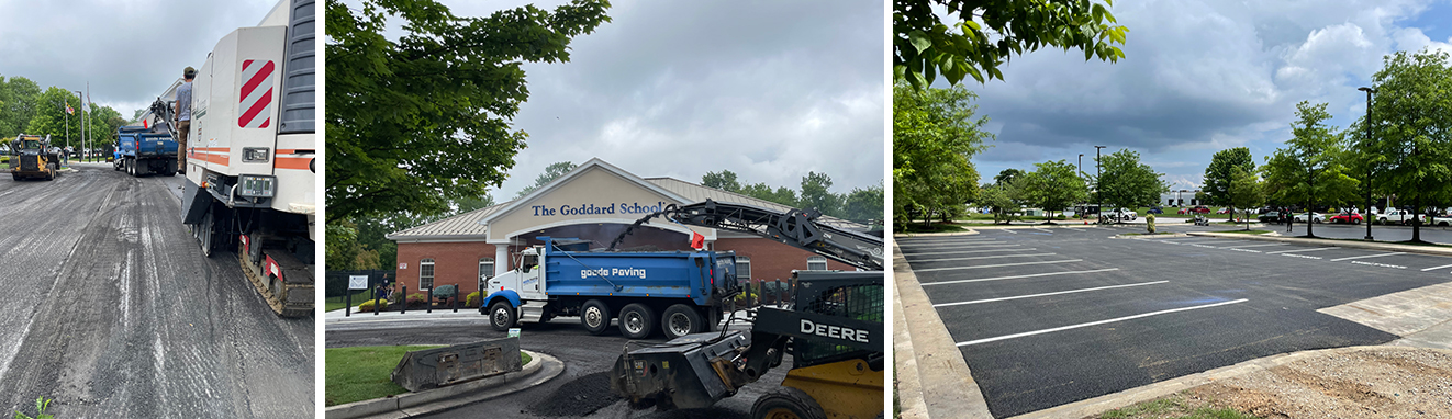 Mill-and-Overlay-Refreshes-The-Goddard-School-Lot-in-Baltimore